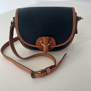 Coach Vintage Irregular Dakota Classics Collection Cassidy Mini Bag Black & Tan